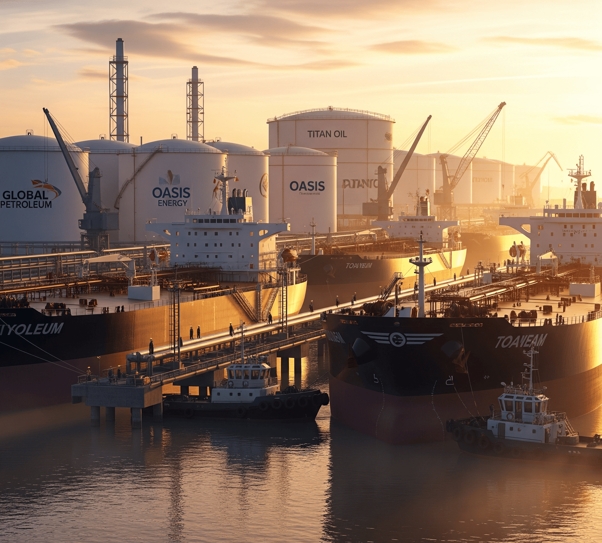 Petroleum Port operations and facilities at Alexandria